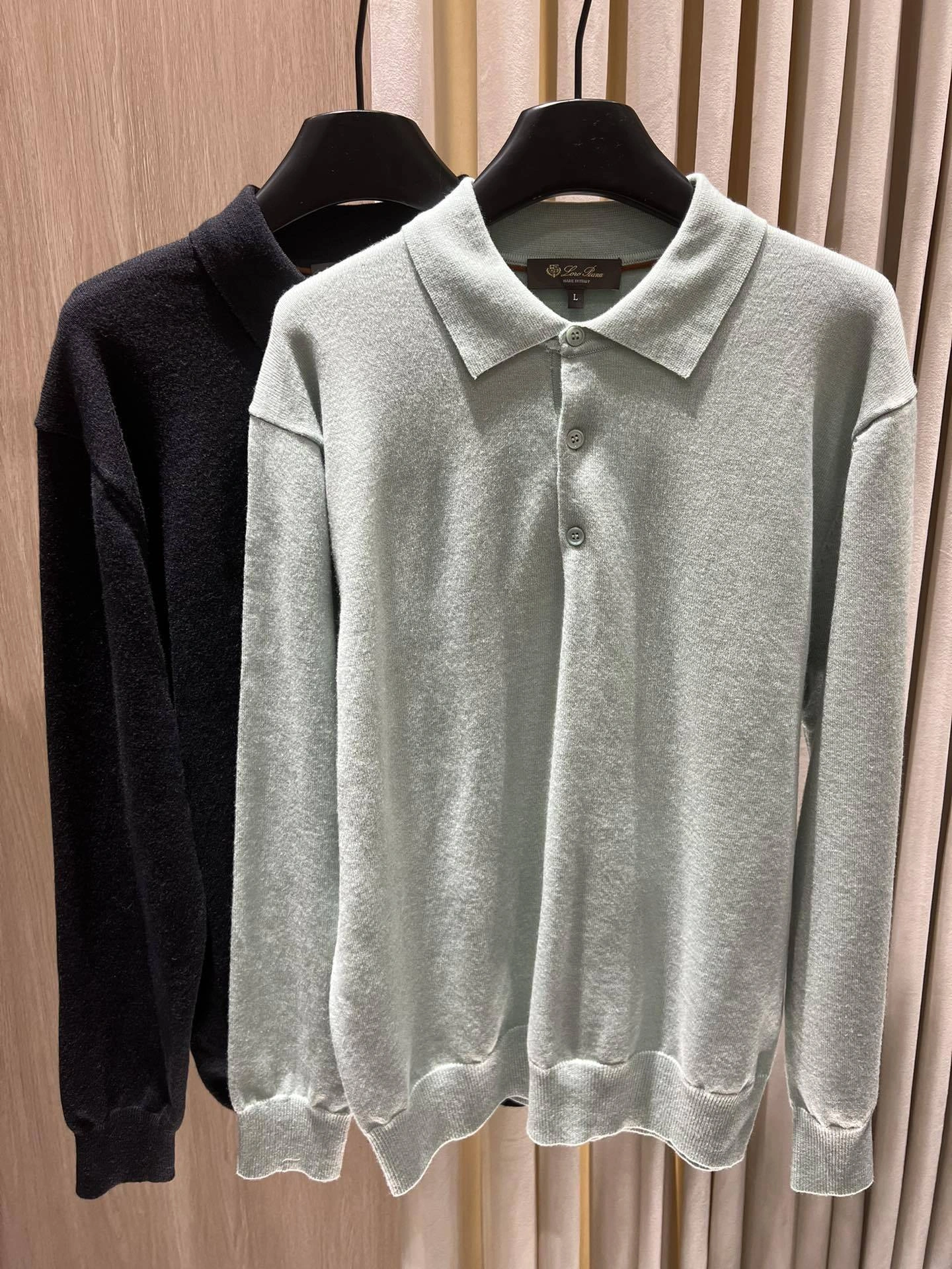 wg.luxury-- 8oro Pi191 Polo cashmere 2colour item: E-F140J1216-2H